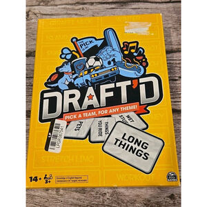Draft’d Competitive Drafting Party Game Brand New Sealed Ages 14+ (166)
